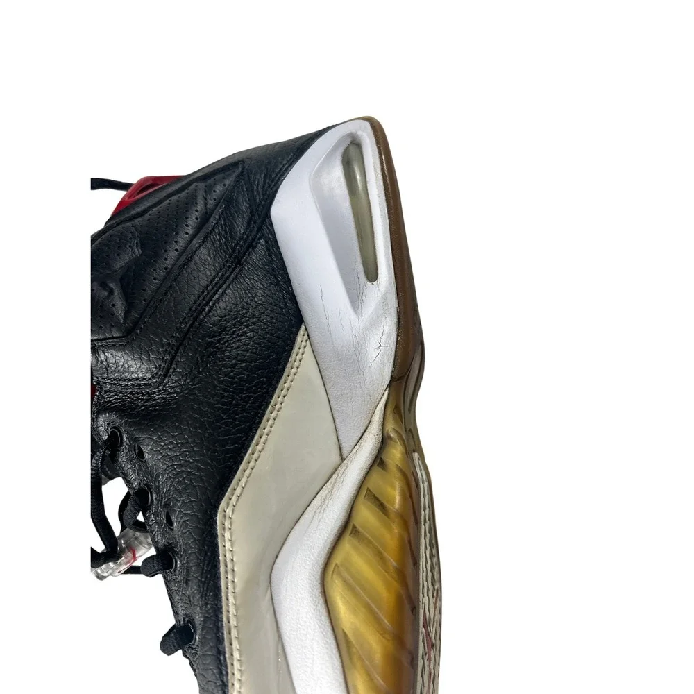 Jordan Dub Zero‎ Black White Red Basketball Sneakers 315317-016 Mens Size 12